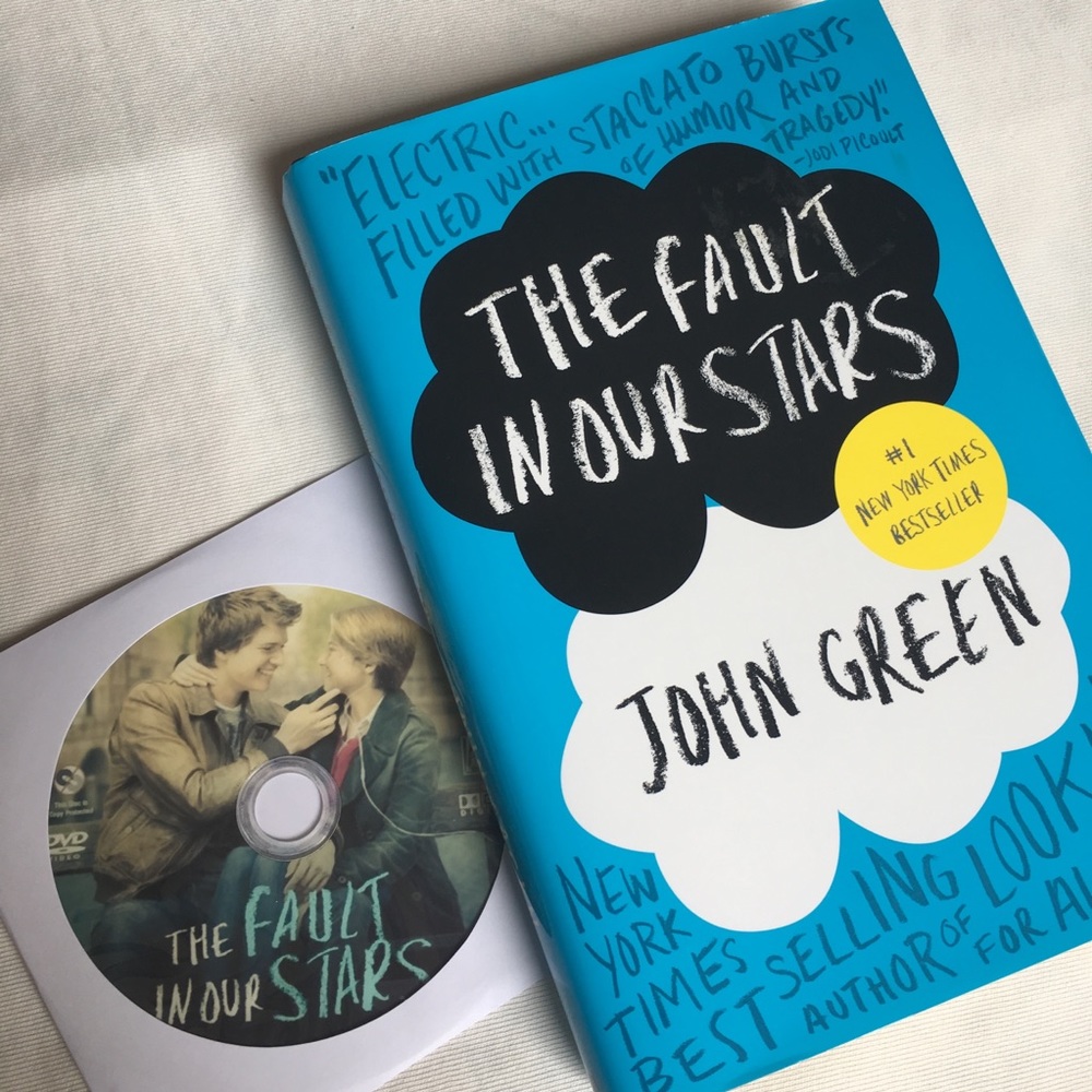Fault In Our Stars Book + DVD